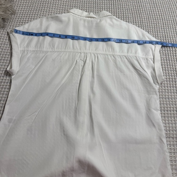 Westbound Casual White Button Down Shirt - Picture 5 of 7